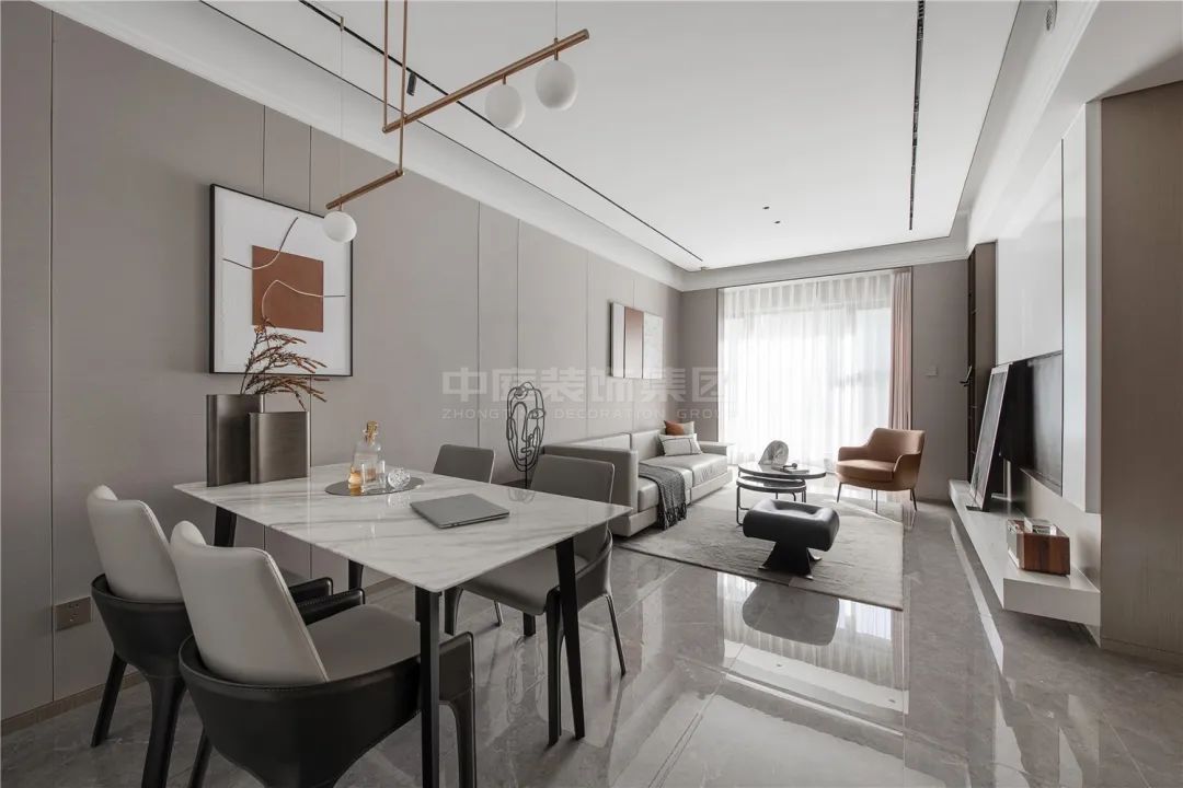 金陵世家110m&sup2;現代三房風格